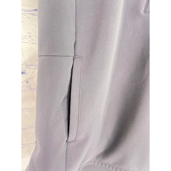 FIGS Technical Collection Graphite Gray Mandarin Collar Scrub Top Womens XS - Picture 11 of 15